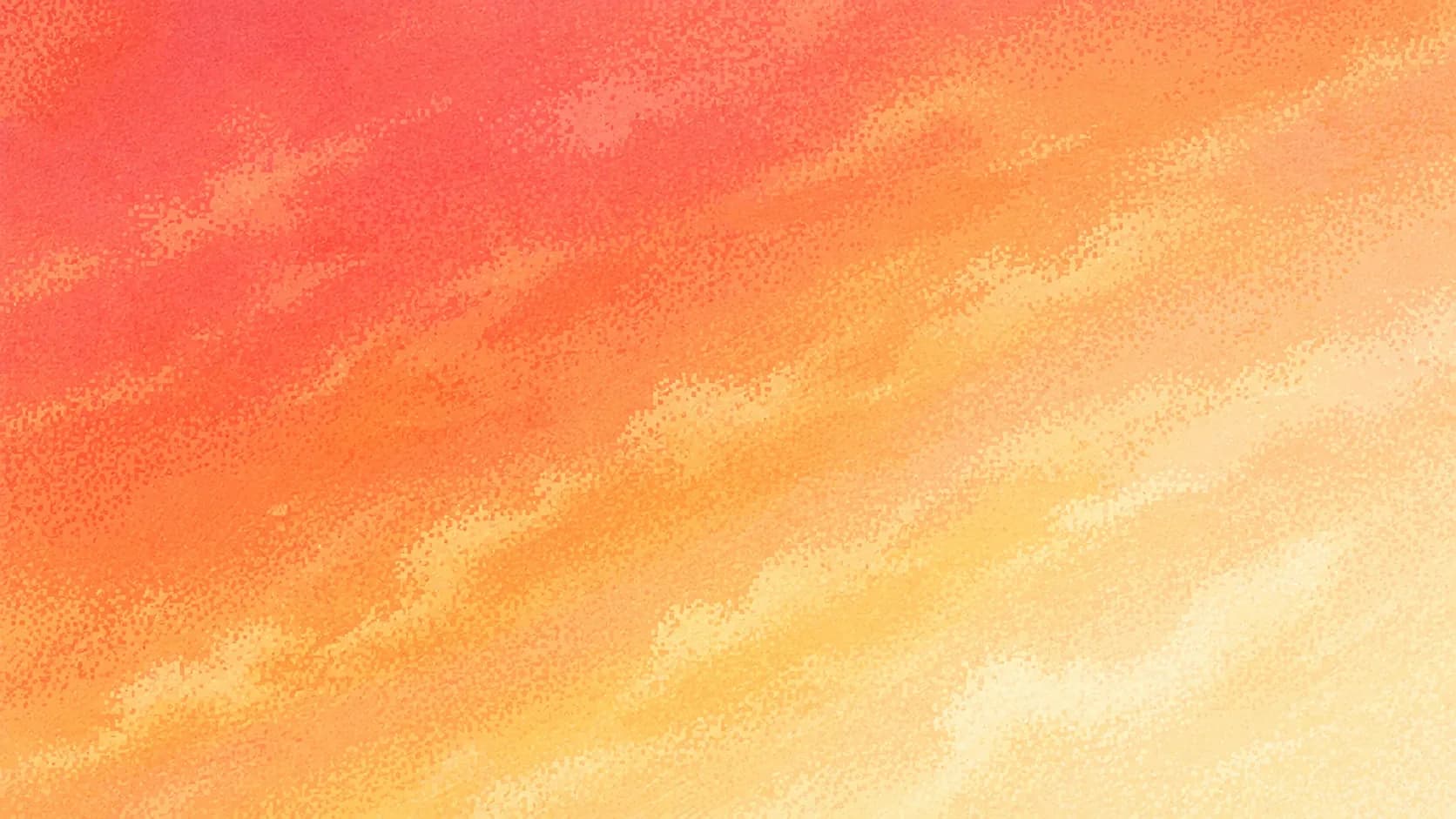 Warm coral pixel-print field